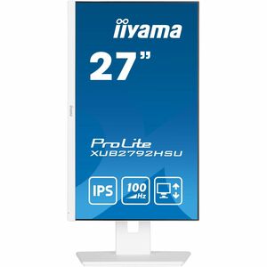 iiyama ProLite XUB2792HSU-W6 27 Zoll Class Full HD LED-Monitor - 16:9 Format - Matt-weiß - 68,6 cm (27 Zoll) Viewable - IP