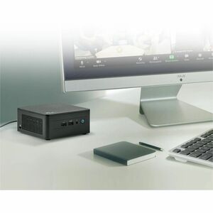Asus NUC 13 Pro NUC13ANKi7 Desktop Computer - Intel Core i7 13th Gen i7-1360P - 16 GB - 512 GB SSD - Mini PC - Black - Int