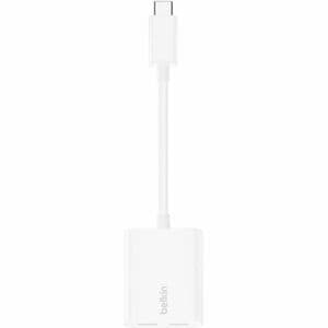 Belkin RockStar Audio-Adapter - 2 x USB Type C - Female - Weiß