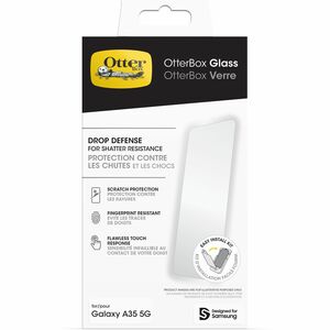 OtterBox 9H Protetor de ecrã para Samsung - Claro - Para Super AMOLED Smartphone - Resistente a quedas, Resistente à Quebr