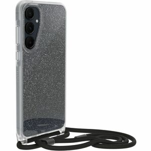 OtterBox React Carrying Case Samsung Galaxy A55 Smartphone - Stardust (Clear Glitter) - Drop Resistant - Plastic, Nylon Bo