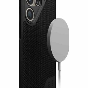 Urban Armor Gear Metropolis LT Pro Case for Samsung Galaxy S24 Ultra Smartphone - Hex Pattern - Kevlar Black - Impact Abso
