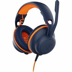 V7 Safe Sound 2 HU590E Kabel Auf den Ohren, Über das Ohr, Kopfbügel Stereo Headset - Orange, Dunkelblau - Binaural - Ohrum