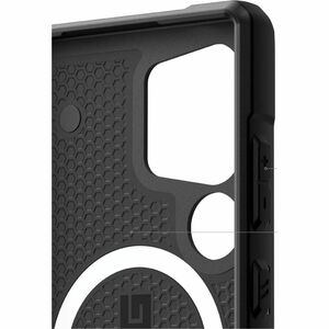 Urban Armor Gear Pathfinder Rugged Case for Samsung Galaxy S24 Ultra Smartphone - Hex Pattern - Black - Impact Resistant, 