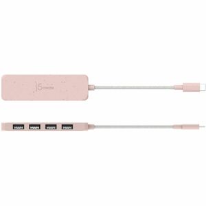 j5create JCH341ER-N USB Hub - USB Type C - 4 Total USB Port(s)