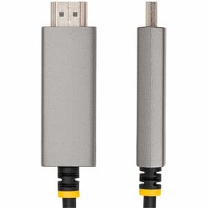 StarTech.com 3 m HDMI/USB-C A/V Cable - 1 - Cable for Audio/Video Device, Monitor, Notebook, MacBook Pro - First End: 1 x 