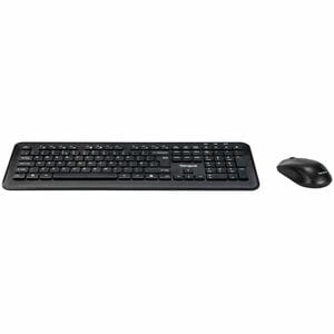 Targus AKM610UK Keyboard & Mouse - QWERTY - English (UK) - USB Wireless RF 2.40 GHz Keyboard - Keyboard/Keypad Color: Blac