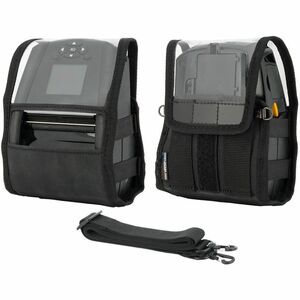 MOBILIS Universal Carrying Case (Holster) Zebra, Honeywell, Bixolon Mobile Printer - Black - Bump Resistant - Holster, Sho