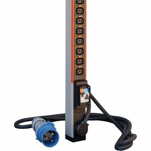 Legrand LCS³ PDU - IEC 60309 32A 2P+E - 24 x IEC 60320 C13 - 32 A - 230 V AC Input - 0U - 3 m Cord Length - Vertical - Cab