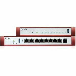 ZYXEL ZyWALL USG FLEX 100HP Network Security/Firewall Appliance - 1 Year Security Bundle - 8 Port - 10/100/1000Base-T - Gi