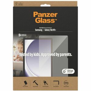 PanzerGlass ®️ Screen Protector Samsung Galaxy Tab A9 Plus | Ultra-Wide Fit. Material: Tempered glass, Polyethylene tereph