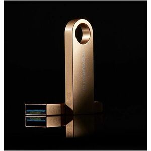 Kingston DataTraveler SE9 G3 64 GB USB 3.1 (Gen 1) Type A Unidade Flash - Dourado - 220 MB/s Velocidade de leitura - 100 M