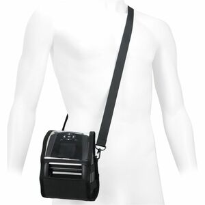 MOBILIS Refuge Carrying Case (Holster) Zebra, Honeywell, Bixolon, Star Micronics Mobile Printer - Black - Bump Resistant -