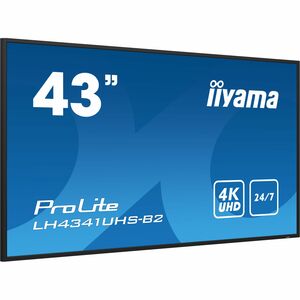 iiyama ProLite LH4341UHS-B2 1079,50 mm 4K UHD LCD Digital-Signage-Display - 24 Stunden/7 Tage Betrieb - IPS-Technologie (I