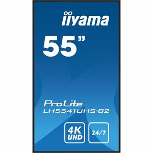 iiyama ProLite LH5541UHS-B2 1386,84 mm 4K UHD LCD Digital-Signage-Display - 24 Stunden/7 Tage Betrieb - IPS-Technologie (I