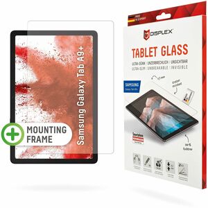 Displex 9H Smart Glass Displayschutz für Samsung Galaxy Tab A9+ - Transparent - 1 - für LCD Tablet - Bruchfest, Kratzfest,