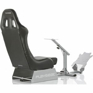 Playseats Evolution Gaming Chair - Vinyl, Leather, Steel - Black