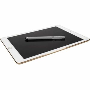 Targus Antimicrobial Smooth Glide Stylus - Grey - Capacitive Touchscreen Type Supported - Grey - Tablet, Smartphone, Noteb