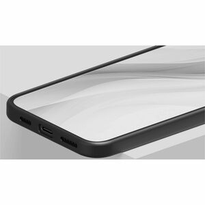 PEEL The Super Thin Bumper Case for iPhone 15 - For Apple iPhone 15 Smartphone - Black - Translucent, Matte - Drop Resista