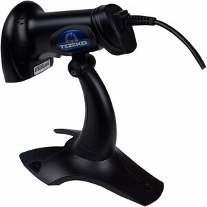 TEZEKO LID-100 Commercial Service, Logistics Barcode Scanner Kit - Cable Connectivity - Black - USB Cable Included - 240 m