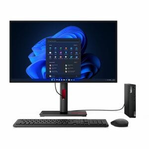 Lenovo ThinkCentre M70q Gen 4 12E3000CSP Desktop Computer - Intel Core i5 13th Gen i5-13400T - 16 GB - 512 GB SSD - Tiny -