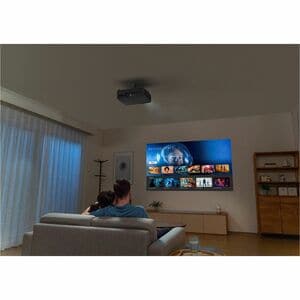 Optoma UHZ55 3D DLP-Projektor - 16:9 - Schwarz - Hoher Dynamikbereich (High Dynamic Range, HDR) - 2,500,000:1 Kontrastverh