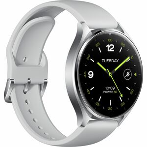 Xiaomi WATCH 2 Smart Watch - Round Case Shape - Silver Case Color - Grey Band Color - Metal Case Material - Thermoplastic 