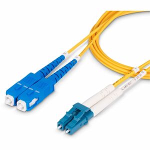 StarTech.com 50 m Glasfaser Netzwerkkabel - 1 - Cable for Netzwerkgerät, Server, Schalter, Speichergerät - 100 Gbit/s - Pa