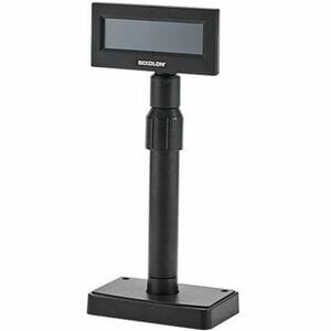 Bixolon BCD-2000 Table Top Display - Dark Grey - Blue/White LCD Display - 4 Line - USB - Serial