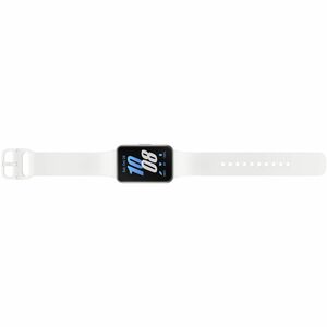 Samsung Galaxy Fit3 SM-R390 Smartwatch - Rechteckig Case Shape - 40 mm Case Height - Unisex - Silber, Weiß Body Color - We