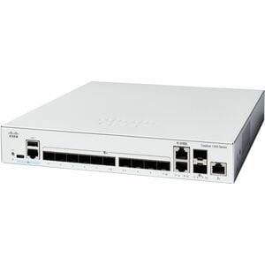 Cisco Catalyst 1300 C1300-12XS 2 Ports Manageable Layer 3 Switch - 10 Gigabit Ethernet - 10GBase-T, 10GBase-X - 3 Layer Su