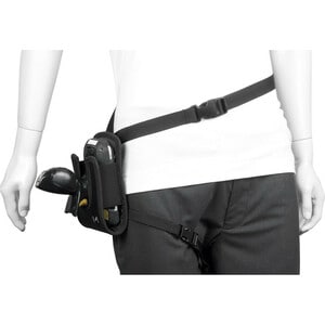 MOBILIS Refuge Carrying Case (Holster) Smartphone, Handheld Device - Black - 1680D Polyester Body - Belt Strap, Leg Strap,