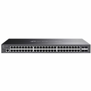 TP-Link Omada SG3452P 48 Ports Manageable Ethernet Switch - Gigabit Ethernet - 10/100/1000Base-T, 1000Base-X - 2 Layer Sup