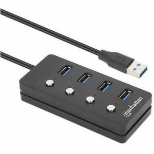 Hub USB 3.0 Tipo-A de 4 puertos - Manhattan