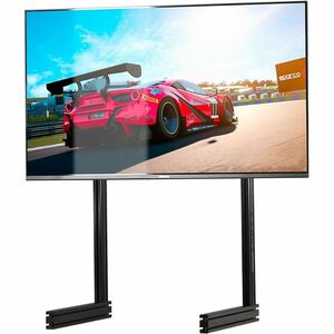 Next Level Racing Elite Freestanding Single Monitor Stand- Black Edition - 21" to 65" Screen Support - TV, Computer Monito