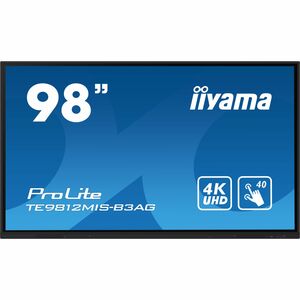 iiyama ProLite TE9812MIS-B3AG 247,7 cm (97,5 Zoll) 4K UHD LCD Collaboration Display - Cortex A55 - 8 GB - Infrarot (IrDA) 