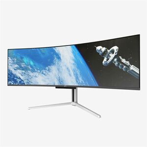Mobile Pixels 49" Class Dual Quad HD (DQHD) Curved Screen Gaming OLED Monitor - 49" Viewable - OLED - 5120 x 1440 - 1 Bill