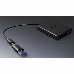 i-tec Videoadapter - 4096 x 2160 Supported - Schwarz