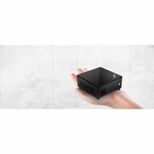 MSI Cubi 5 12M Cubi 5 12M-268ES Desktop Computer - Intel Core i3 12th Gen i3-1215U - 8 GB - 256 GB SSD - Mini PC - Black -