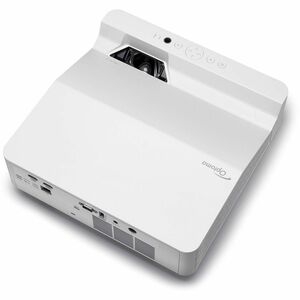 Optoma ZW410UST 3D Ultra Short Throw DLP Projector - 16:10 - Portable - White - Front - 30000 Hour Normal Mode - 300,000:1