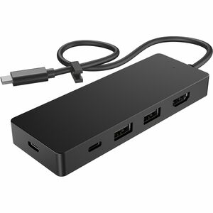 HP USB-C Travel Hub G3 (86S97AA) - for Notebook/Monitor - Charging Capability - 90 W - Rugged - USB Type C - 1 Displays Su