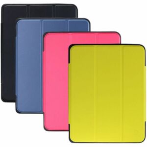 DEQSTER Robust Tasche (Dreiseitig) für 27,7 cm (10,9 Zoll) Apple, Logitech iPad (10. Generation) Tablet - Schwarz - Polyur