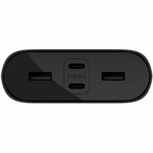 Belkin BoostCharge Stromspeicher - Schwarz - für Smartphone, iPhone, Tablet-PC, Kopfhörer, USB Typ C Gerät - 26000 mAh - 3