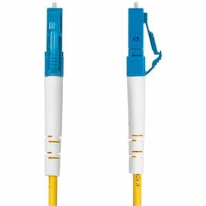 StarTech.com Câble Fibre Optique de 10m Simplex Monomode LC à SC (UPC) OS2, 9/125µm, 40G/100G, Cordon Fibre Optique, Cordo