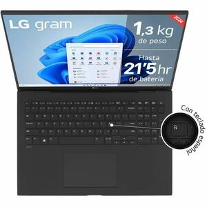LG gram 17Z90S-G.AD78B 43.2 cm (17") Notebook - WQXGA - Intel Core Ultra 7 155H - Intel Evo Platform - 32 GB - 1 TB SSD - 