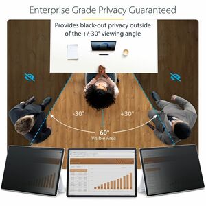 StarTech.com 13SP-PRIVACY-SCREEN. Maximaler Bildschirmdurchmesser: 33 cm (13"), Suitable for: Laptop, Typ: Rahmenloser Bli