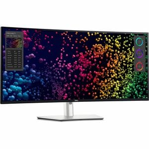 Dell UltraSharp U4025QW 40 Zoll Class 5K2K WUHD Gekrümmter Bildschirm LED-Monitor - 21:9 Format - Schwarz, Silber - 100,8 