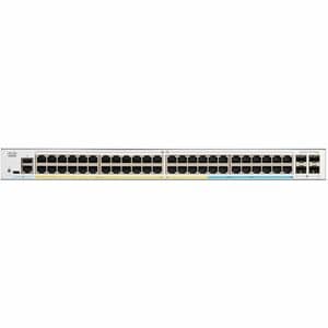 Cisco Catalyst C1300-48MGP-4X Layer 3 Switch - 48 Ports - Manageable - Gigabit Ethernet - 10/100/1000Base-T, 1000Base-X, 2