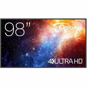 Optoma N3981K Collaboration Display - LCD - ARM Cortex A55 - 4 GB - 3840 x 2160 - Direct LED - 500 cd/m² - 1,200:1, 3,000: