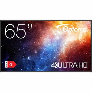 Optoma N3651K Digital Signage Display - 65" (1651 mm) LCD - 24 Hours/7 Days Operation Cortex A55 - 3840 x 2160 - 4K UHD - 